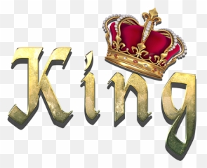 King Gold Crown - Solid png