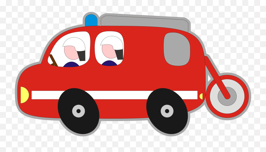 White Clipart Firetruck - Fire Engine Png,Firetruck Png