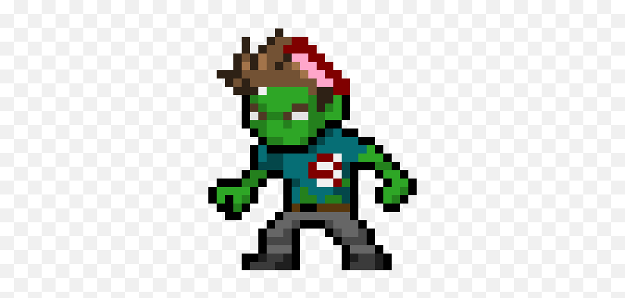 Pixilart - Zombie Sprite 1 By Anonymous Fictional Character Png,Transparent Zombie