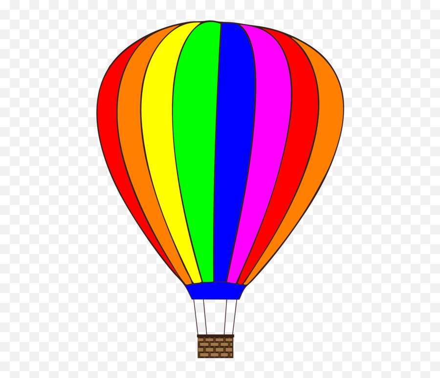 Hot Air Ballooningyellowhot Balloon Png Clipart - Hot Air Balloon Drawing,Air Balloon Png