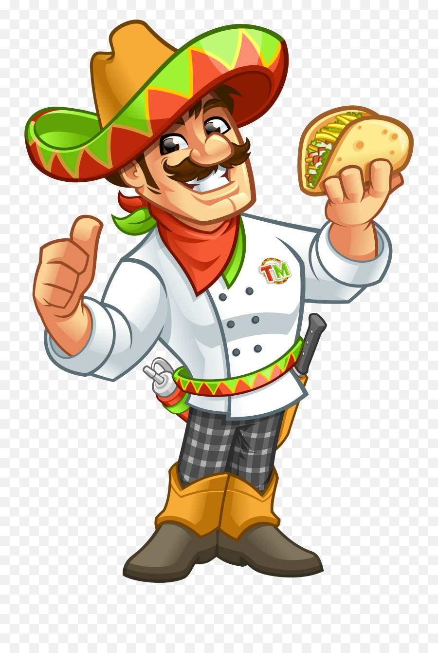 My Taco Man Staff Mexican Png - Mexican Guy Clipart Mexican Taco Man,Mexican Png