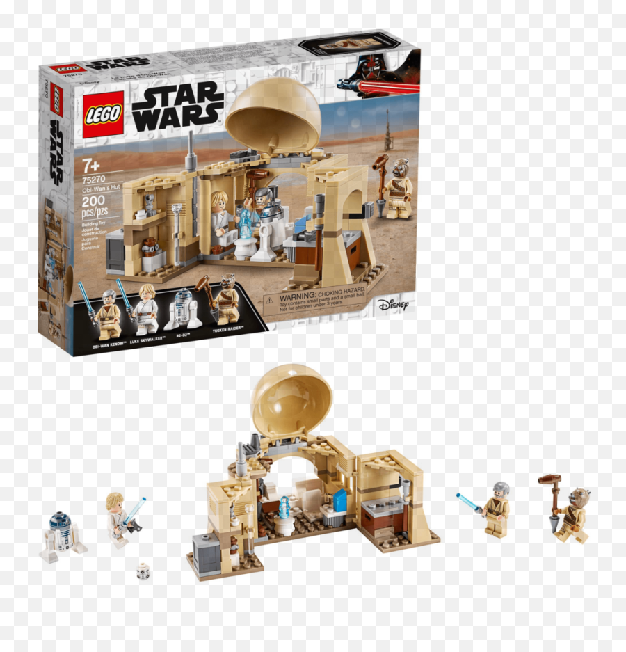 Lego 75270 Star Wars Obi - Wanu0027s Hut 200 Pieces Lego Obi Wan Hut Png,Obi Wan Png