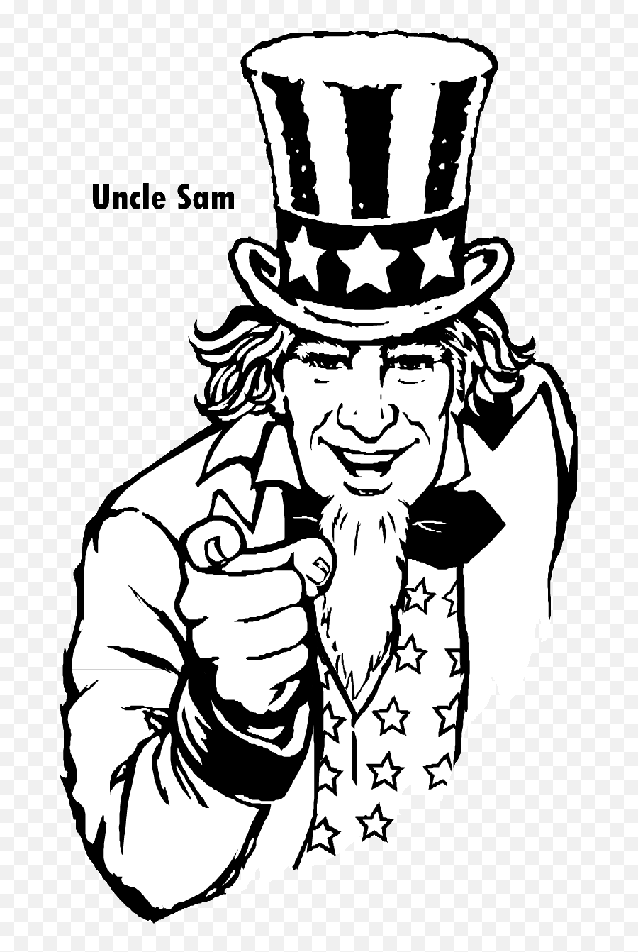 Uncle Clipart Sam Adams Transparent Free - Welcome To America Now Speak Png,Uncle Sam Hat Png