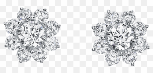 Sunflower - Sunflower Diamond Earrings Png,Diamond Earrings Png