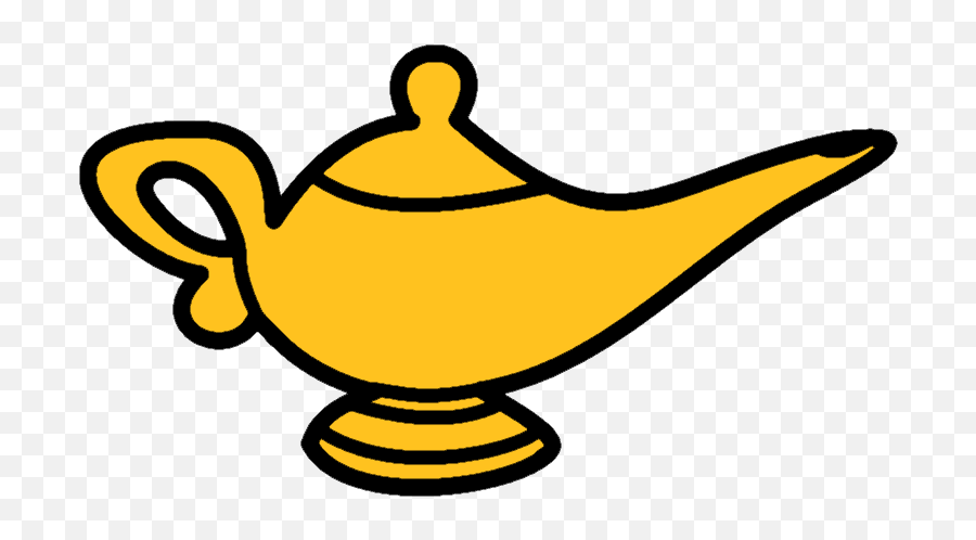 Cartoon Genie Lamp Png - Genie Lamp Clipart,Aladdin Lamp Png - free  transparent png images 