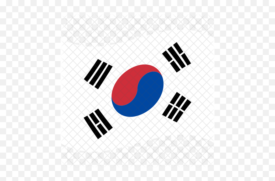 South Korea Flag Icon - South Korea Flag Png,South Korea Flag Png