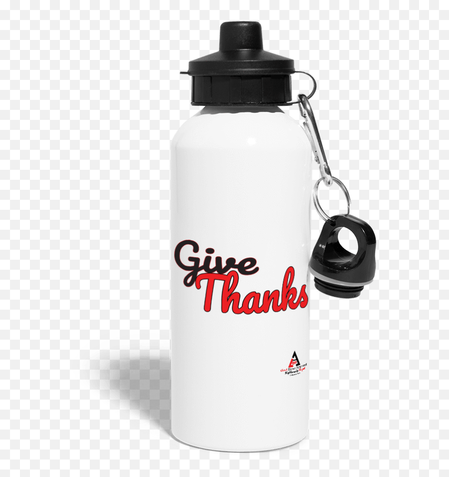Give Thanks Water Bottle - Water Bottle Png,Give Thanks Png