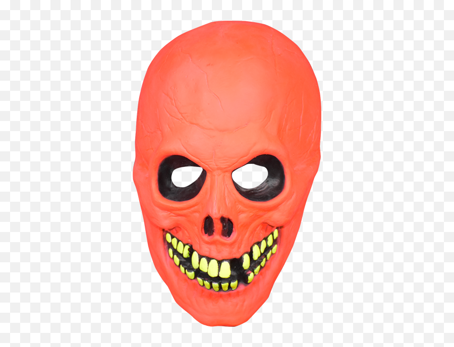 Don Post Adult Neon Skull Mask Png