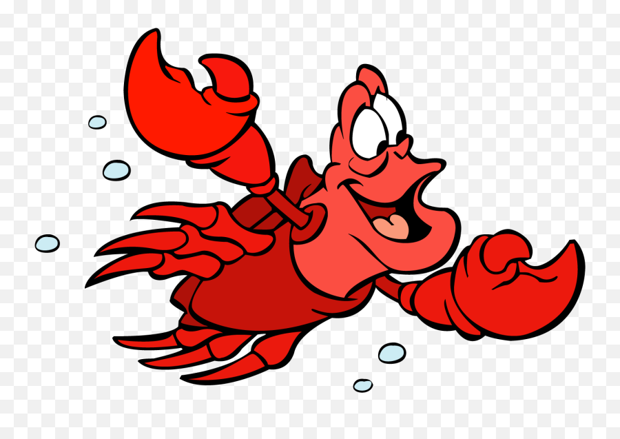 Download Sebastian The Crab From - Flounder Sebastian Little Mermaid Png,Sebastian Png