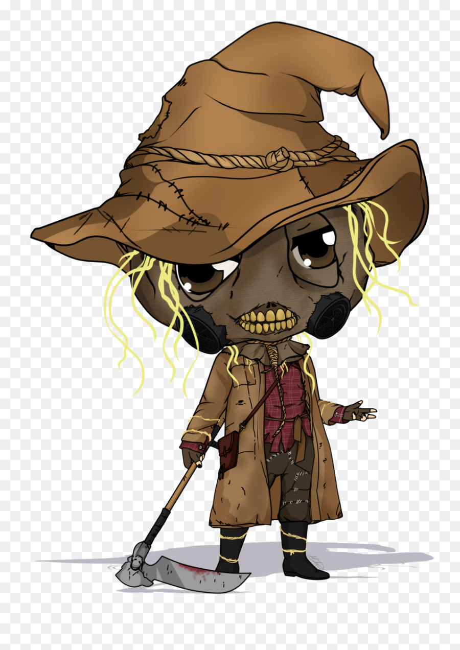 Download Chibi Scarecrow By Mibu - Batman Scarecrow Chibi Scarecrow Chibi Png,Scarecrow Transparent