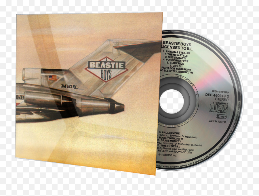 Beastie Boys - Licensed To Ill Theaudiodbcom Optical Storage Png,Def Jam Icon Fighting