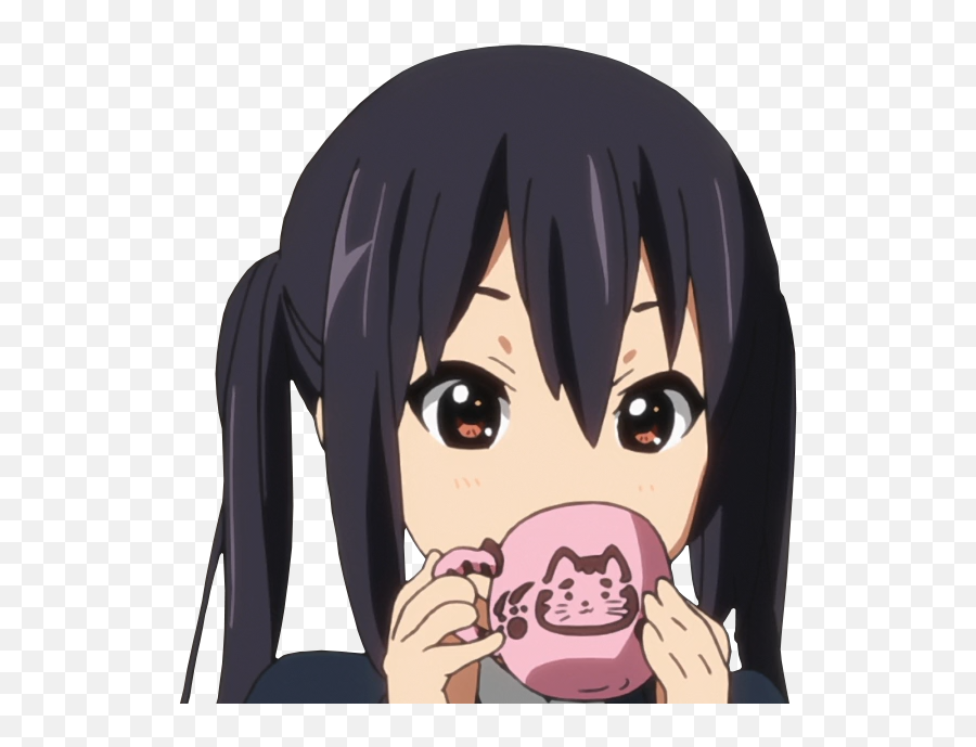 Aesthetically Pleasing Cute Anime Png - Azusa K On Tea,Cute Anime Png