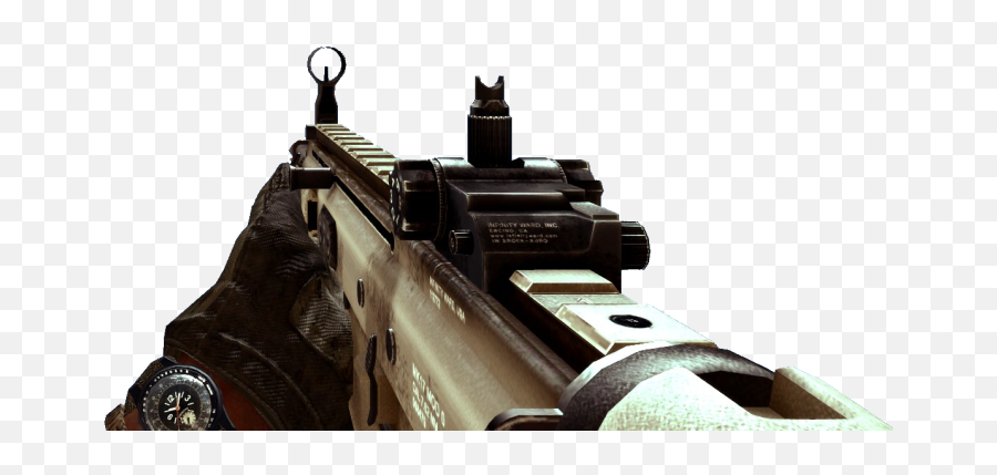 Reveal Maps Weapons From Mw2 And Mw3 - Scar Iron Sights Png,Mw2 Png