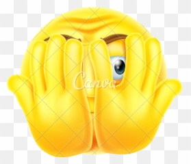 Scared face emoticon. 21095362 PNG