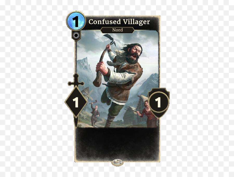 Confused Villager - Elder Scrolls Legends Talos Png,Villager Png