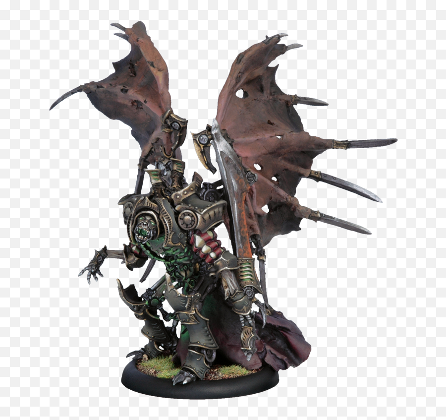 Lich Lord Terminus - Miniatures Privateer Press Warmachine Cryx Png,Icon Of The Realms Minatures Singles