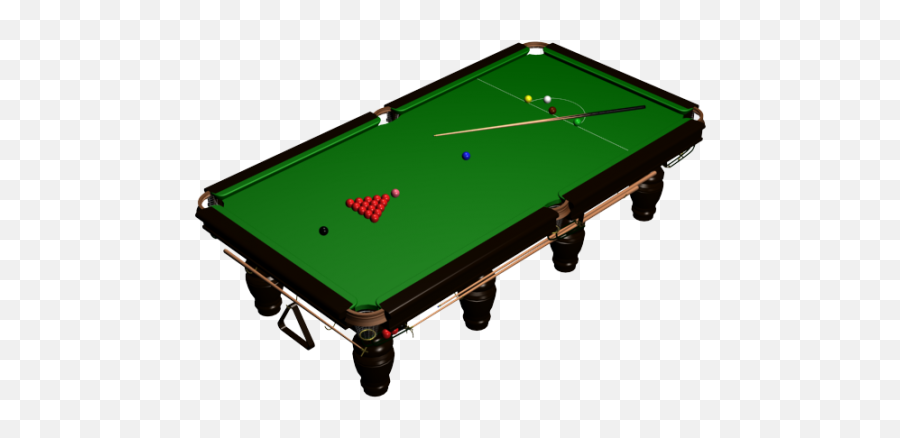 Snooker Table Png Image Background - Mesa De Billar Revit,Pool Table Png