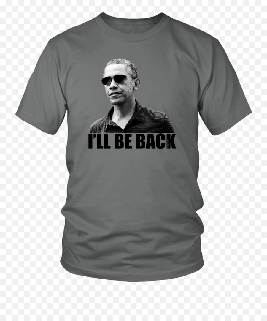 Barack Obama Iu0027ll Be Back Transparent Background - Egoteest T Shirt Starbucks Pride Png,Ring Transparent Background