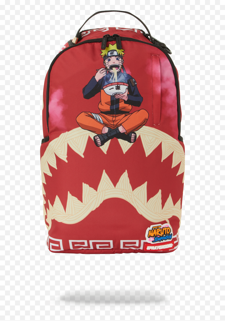 Naruto Shippuden Ramen Shark Backpack - Naruto Shippuden Ramen Shark Backpack Png,Mochila Oakley Icon Pack 3