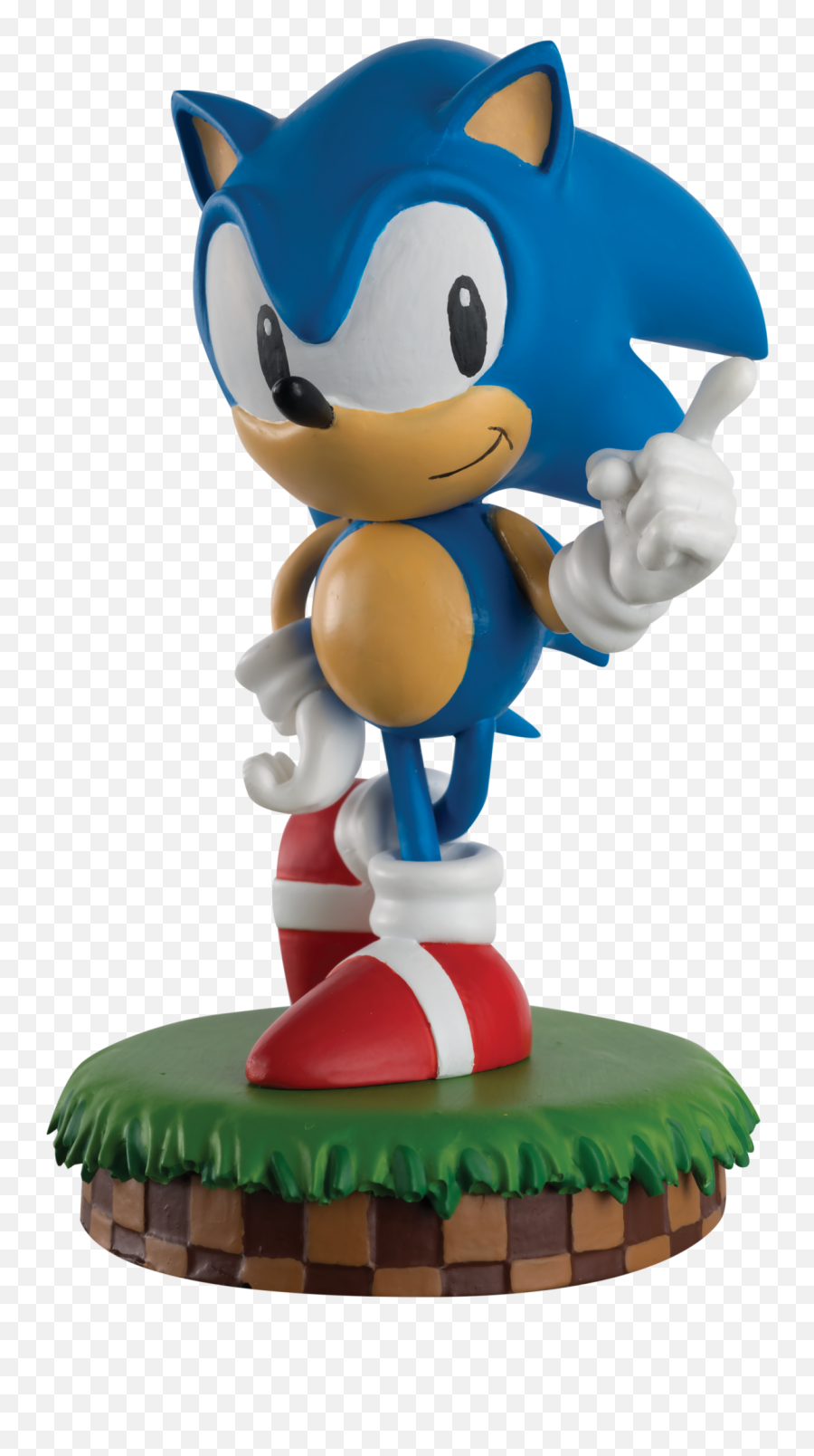 Sonic The Hedgehog Figurine Collection From Eaglemoss Goes Retro - Eaglemoss Sonic Png,Sonic The Hedgehog Transparent