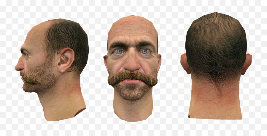 John Price Head Test Models Cod4 - Call Of Duty Jonh Price Png,Captain Price Png