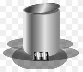 Empty Trash Can Svg Clip Art - Solid png