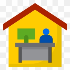 Virus Covid19 Coronavirus Home Work Free Icon Of Corona - Work At Home Png