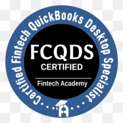 Certified Fintech Quickbooks Desktop Course - Fintechsolutions Clean Trust png