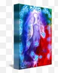 La Guadalupana Red By Laura Isola - Art png