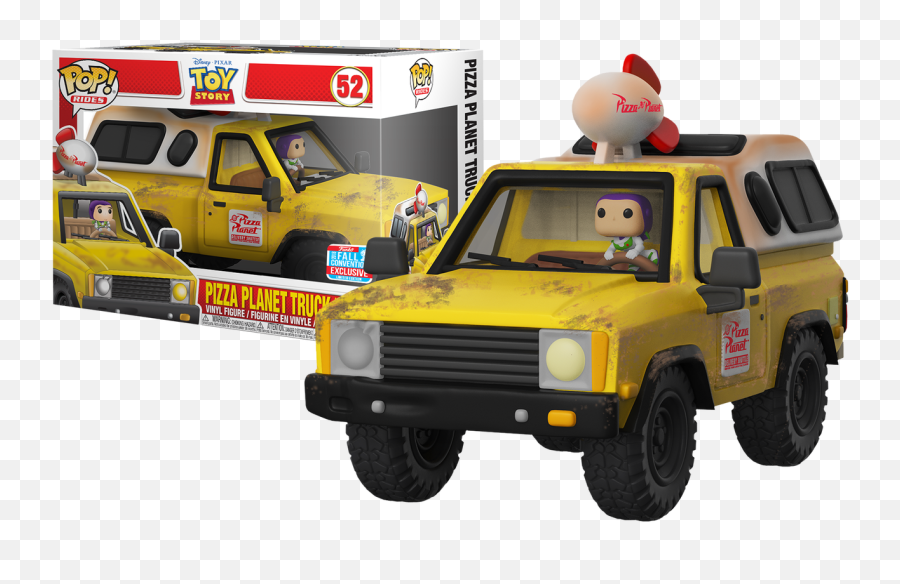 Toy Story - Pizza Planet Truck With Buzz Lightyear Nycc18 Png,Buzz Lightyear Transparent