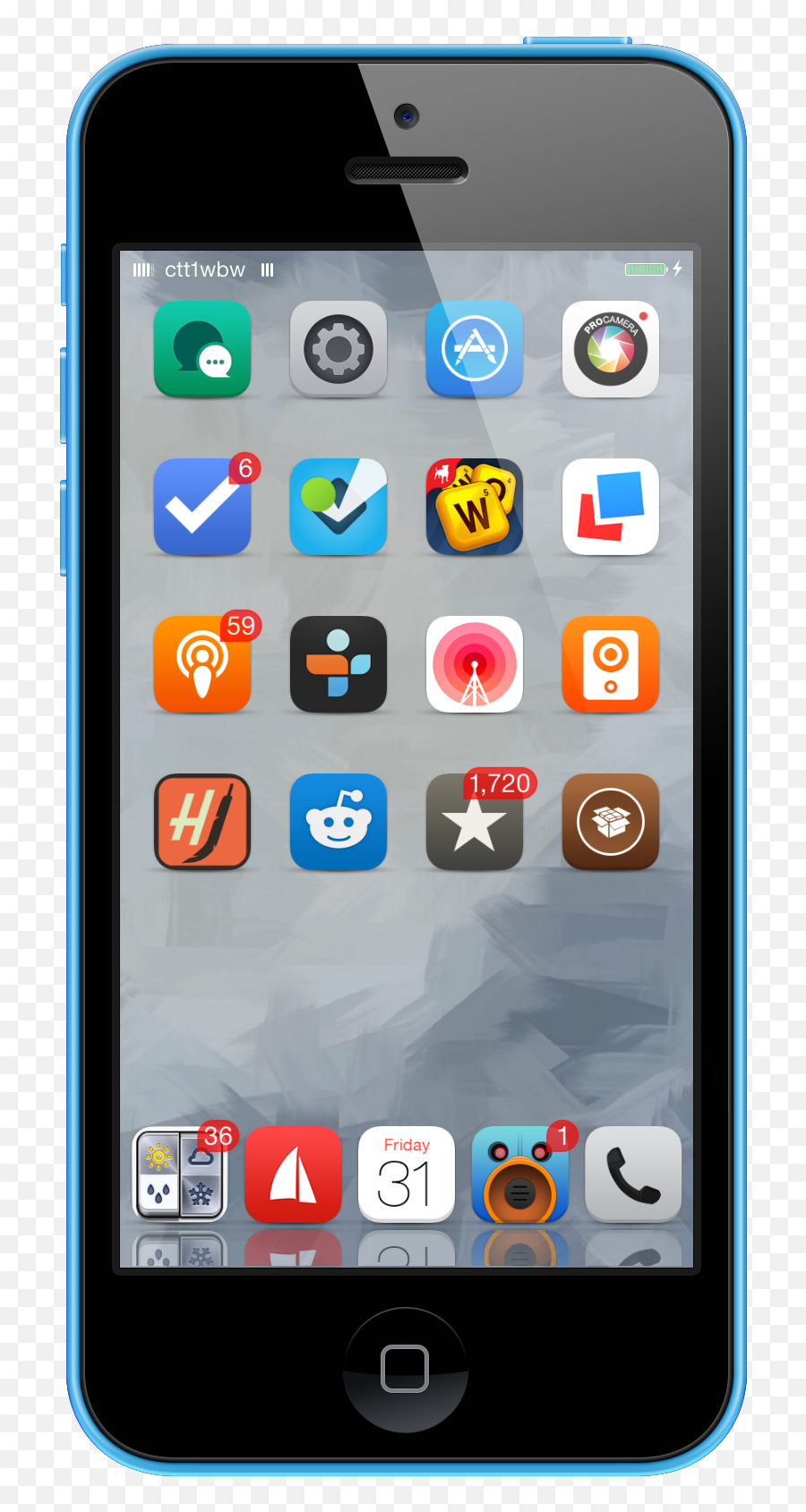Post Your Jailbroken Home Screen Part 6 Ios 7 Jb Some - Ios Png,Ifile Icon