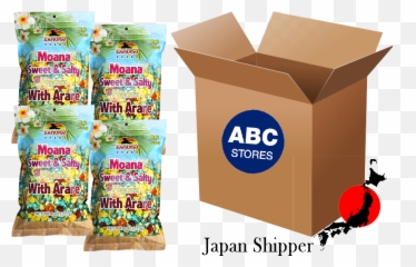 Samurai - Moana Sweet U0026 Salty Popcorn With Arare 4 Pk Png,Moana Png Transparent