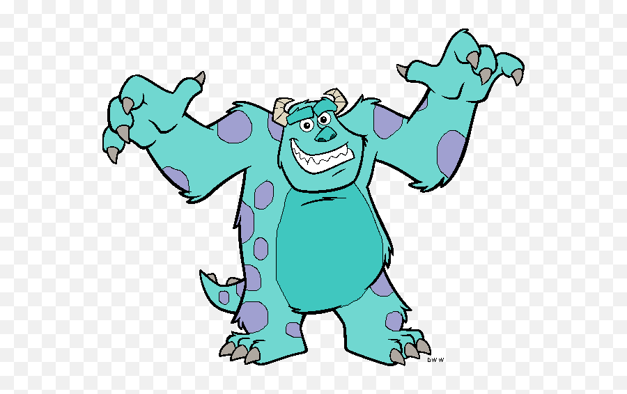 Monster Inc Jpg Free Download Png Files - Monsters Inc Coloring Pages,Monster Inc Png