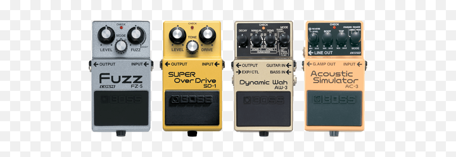 Alternative Rock Guitar Effects Combo - Boss Us Blog Boss Overdrive Pedal Png,Classic Rock Icon
