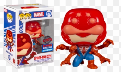 Pre Order U2013 Tagged Marvel Fanbase Collectables - Spider Man 2211 Funko png