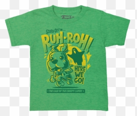 Ruh - Roh ScoobyDoo Kids Tee Funko png