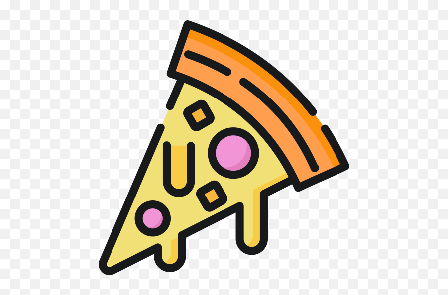 Pizza Slice - Free Food Icons Dot Png,Pizza Slice Icon
