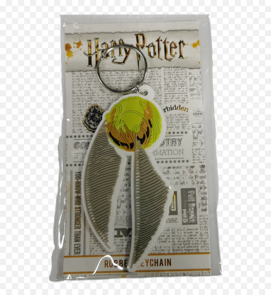 Harry Potter Rubber Keychain Golden Snitch - Newsprint Png,Golden Snitch Icon