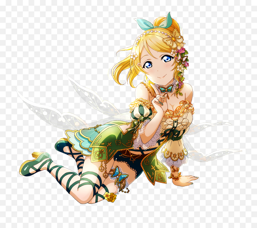 Ur Ayase Eli T - Those Bushes Just Shook Forest Fairy Illustration Png,Bushes Transparent