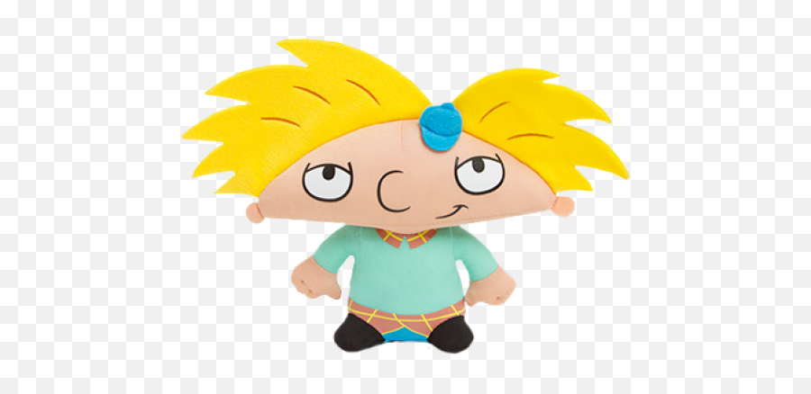Hey Arnold - Arnold Super Deformed 6 Inch Plush Nickelodeon 90s Cartoons Plush Png,Hey Arnold Png