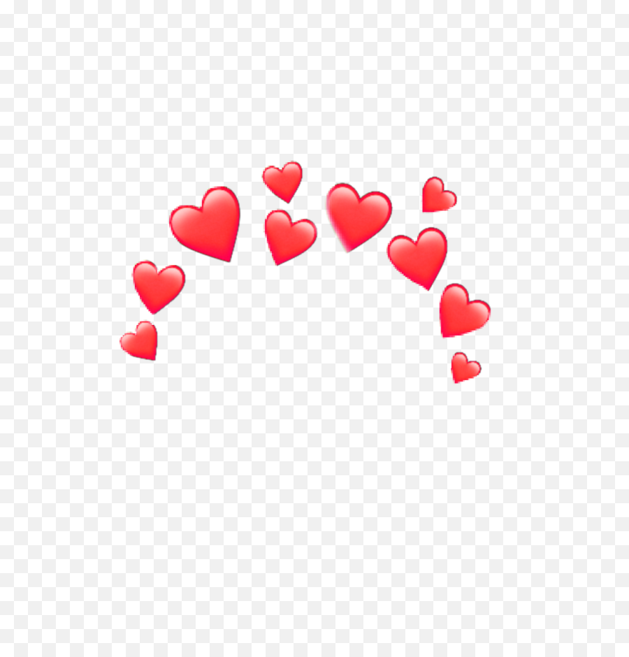 Red Broken Heart Emoji Shortcut - Transparent Png Heart Crown,Broken Heart Png