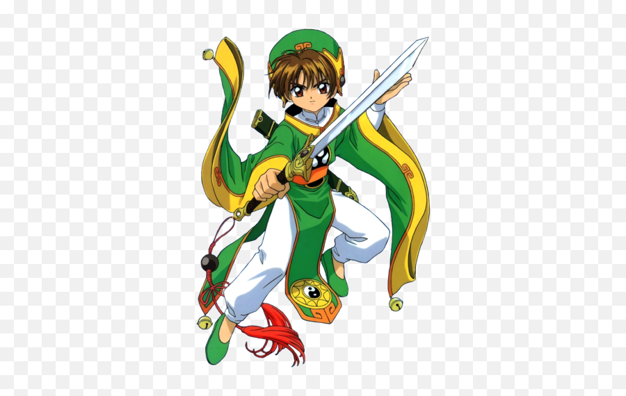 Syaorans Battle Costume - Cardcaptor Sakura Li Syaoran Png,Costume Png