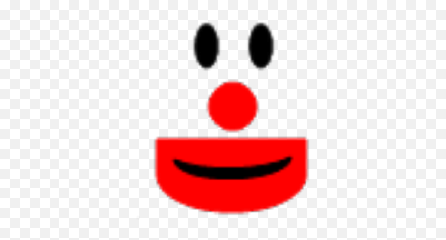 Clown Face Png - Roblox Clown Face 2736573 Vippng Png Roblox Clown Face,Roblox Face Transparent