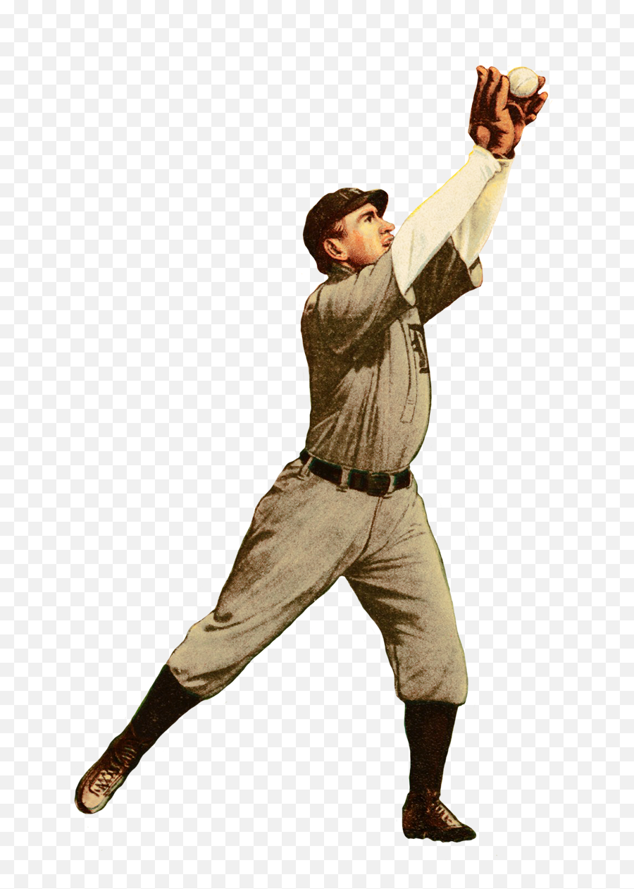 Download Pictures Baseball Player - Vintage Baseball Player Png,Baseball Player Png