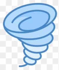 Download A Drawing Indicating Tornado - Tornado Full Tornado Weather Symbol Png,Tornado Png
