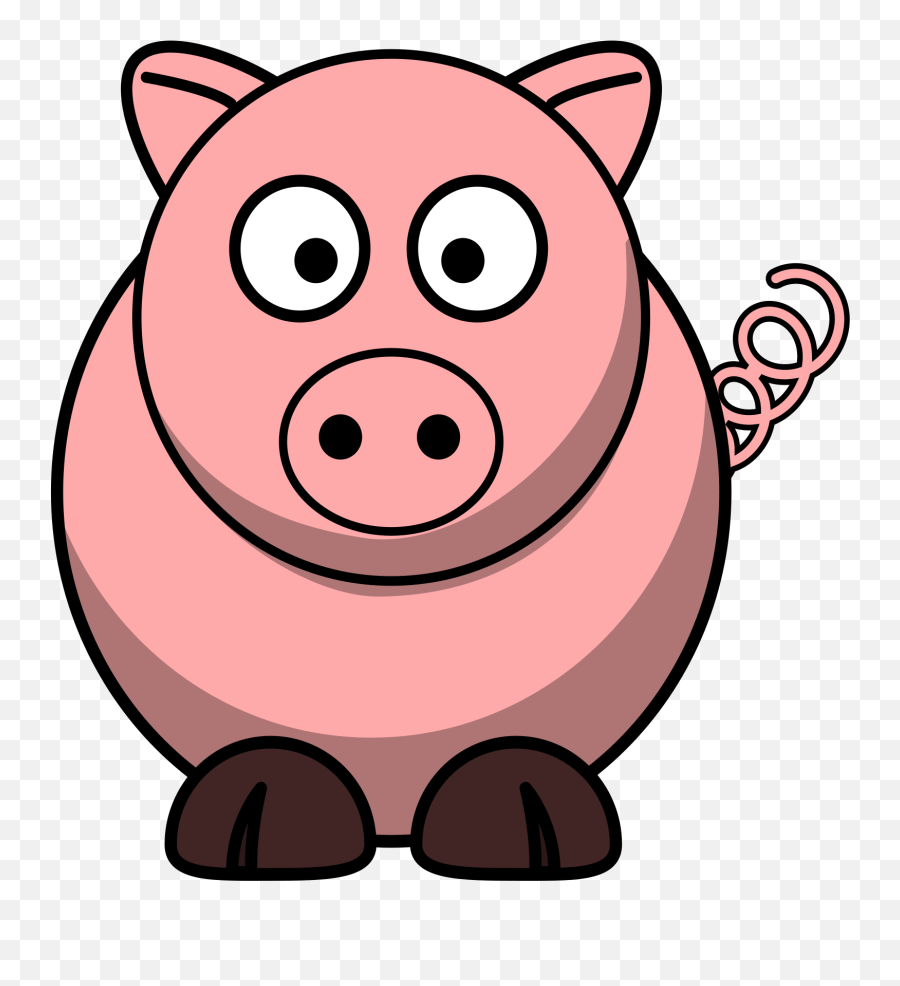 Clipart Animal Png - Pig Clip Art,Cartoon Animals Png