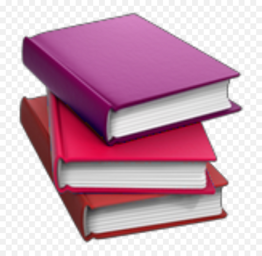 Download Hd Pink Book Pinkemoji Books Emoji Red Apple - Book Emoji Png,Books Transparent