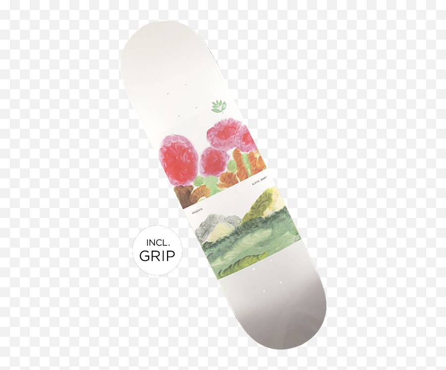 Magenta Skateboards Alexis Jamet Guest Artist - Skateboard Deck Png,Skateboard Transparent