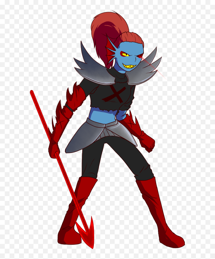 Underfell Undyne The Undying - Underfell Undyne Png,Undyne Png