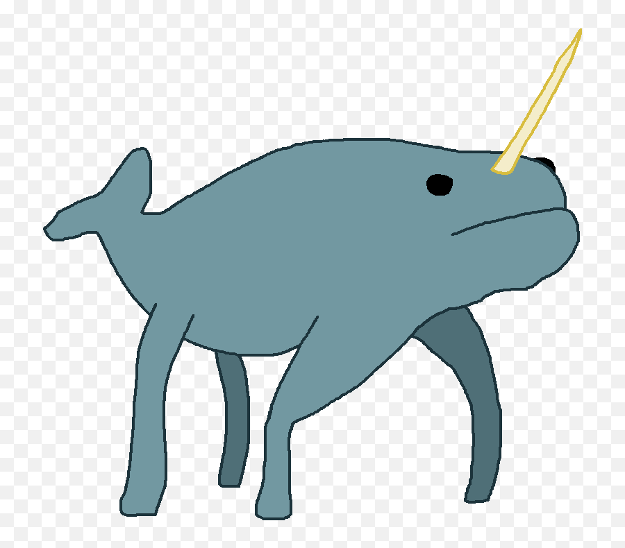 Download Hd Land Narwhal Transparent - Narwhal With Legs Narwhal Of The Land Png,Narwhal Png